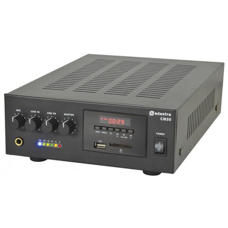 CM30 compact 100V mixer-amplifier 30W