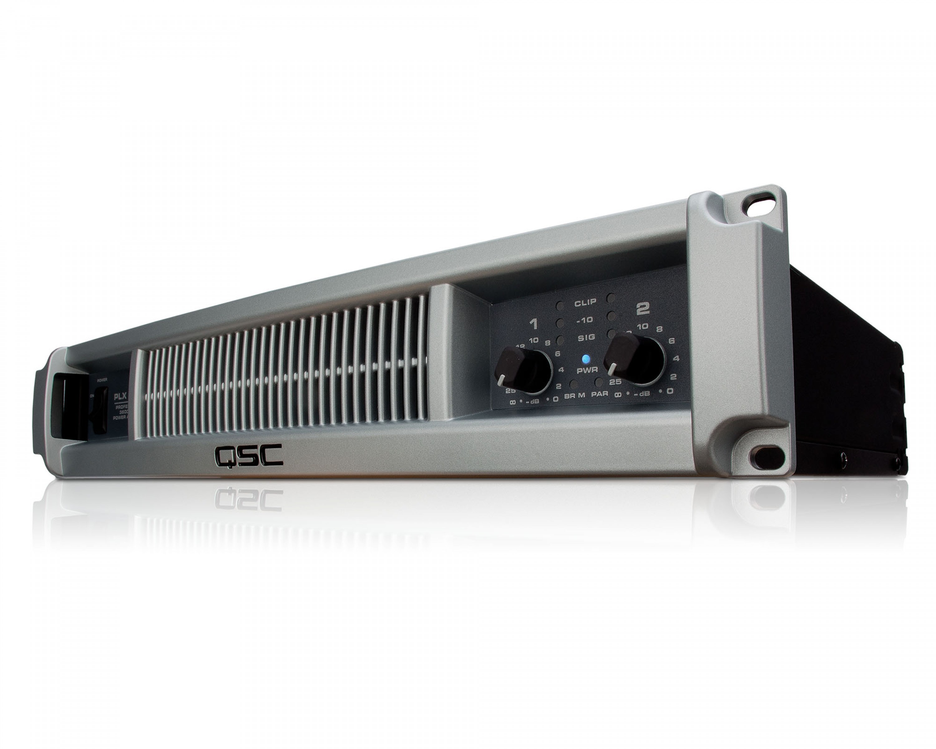 QSC PLX3602 1800w×2 (2Ω) 1250w×2 (4Ω) QSC PLX3602 PowerLight Amp